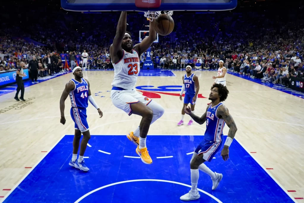 Knicks' Mitchell Robinson likely to miss remainder of playoffsillustration