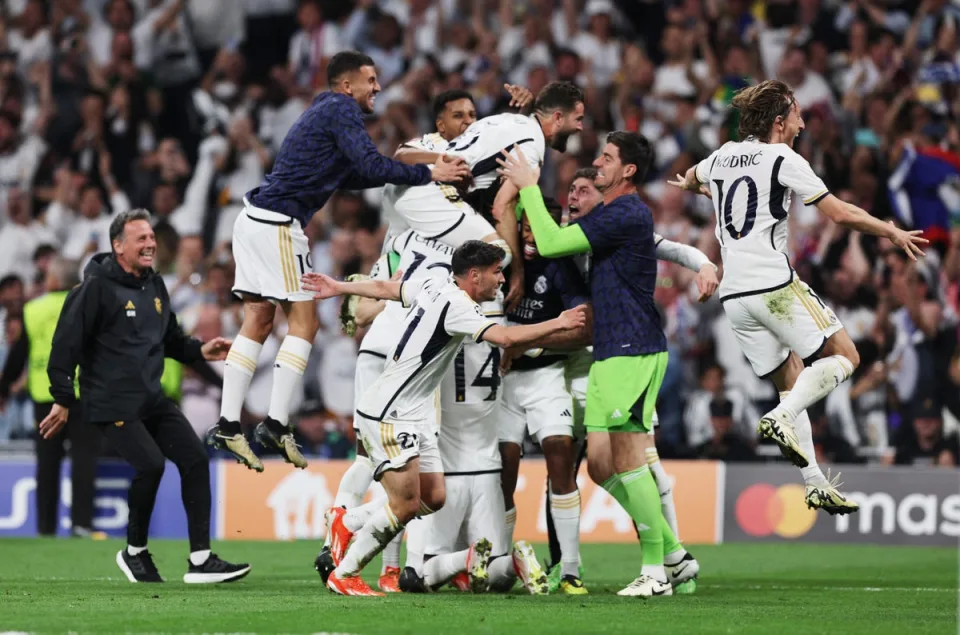 Real Madrid Secures UCL Final Berth with Joselu's Late Heroicsillustration