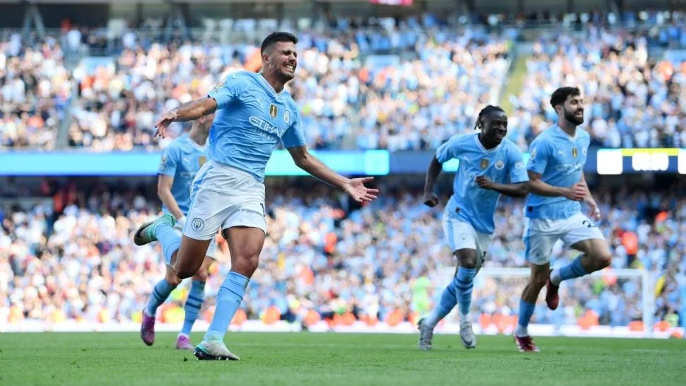 Manchester City Clinches Record Fourth Consecutive Premier League Titleillustration
