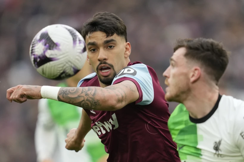 West Ham's Lucas Paqueta Charged with Deliberate Yellow Cards in Premier League Matchesillustration