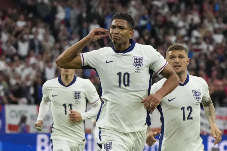 Bellingham Leads England to Narrow Win Over Serbia in Euro 2024 Opener