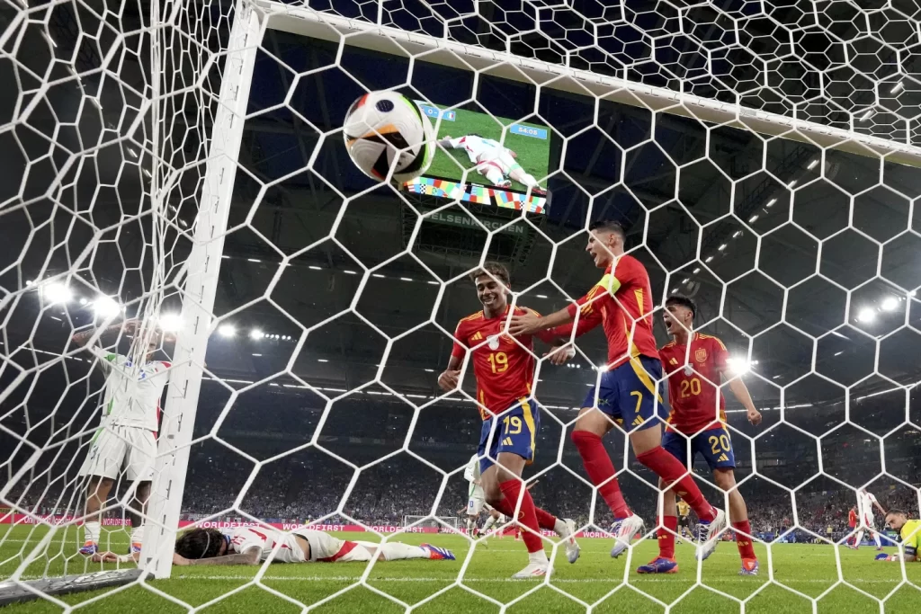 Spain Secures Last-16 Berth with Dominant Display Against Italy at Eurosillustration