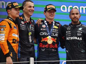 Verstappen Triumphs in Spanish GP, Fends Off Norris