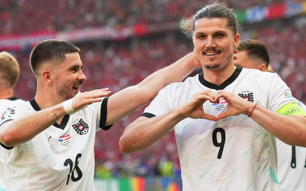 Austria Defeats Netherlands in Five-Goal Euro 2024 Thriller to Top Group Dillustration