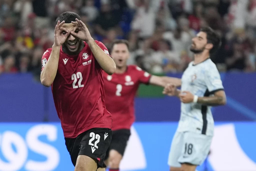 Georgia Makes History by Beating Portugal, Reaching Euro Knockoutsillustration