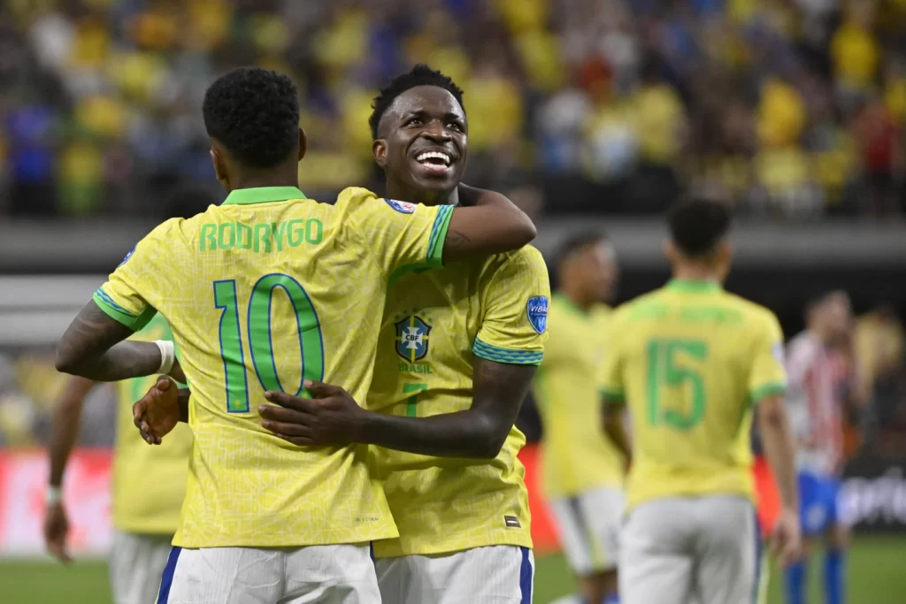 Vinícius Junior Leads Brazil to 4-1 Victory Over Paraguay in Copa America Group Stageillustration