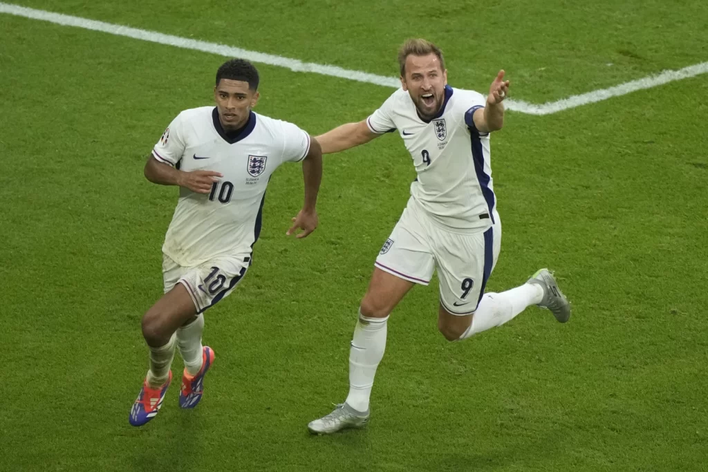 England Beats Slovakia to Reach Euro 2024 Quarterfinalsillustration