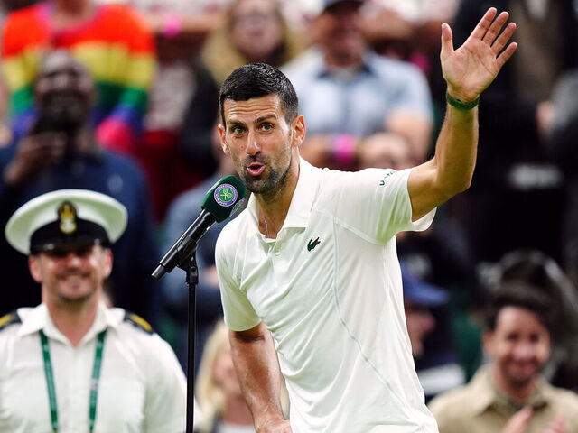 Novak Djokovic Reacts to Crowd Behavior After Beating Runeillustration