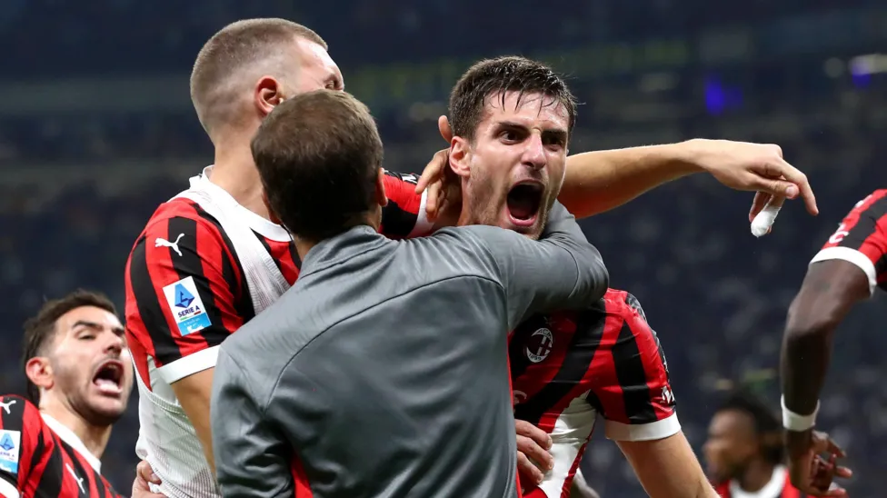 Gabbia Ends AC Milan's Derby Pain with Late Winner vs. Interillustration